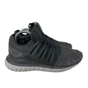 Adidas Tubular Radial Running Shoes Sneakers Low Top BB2399 Gray Mens Size 7‎